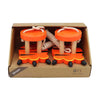 Bobbine a piedi in legno - Tiger