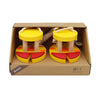 Houten loopklossen - giraffe