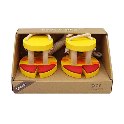 Houten loopklossen - giraffe