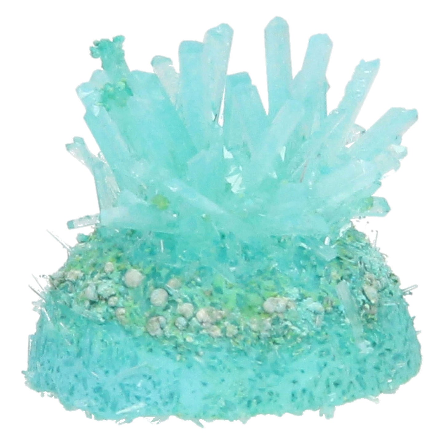 Cristales que cultivan dinosaurio