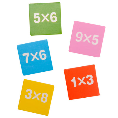 Topbright Houten Calculation Domino - Multiply, 81dlg.