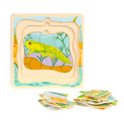 Topbright che posa la rana del ciclo puzzle - afbeelding 3
