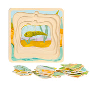 Topbright che posa la rana del ciclo puzzle - afbeelding 4