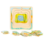 Topbright che posa la rana del ciclo puzzle - afbeelding 5