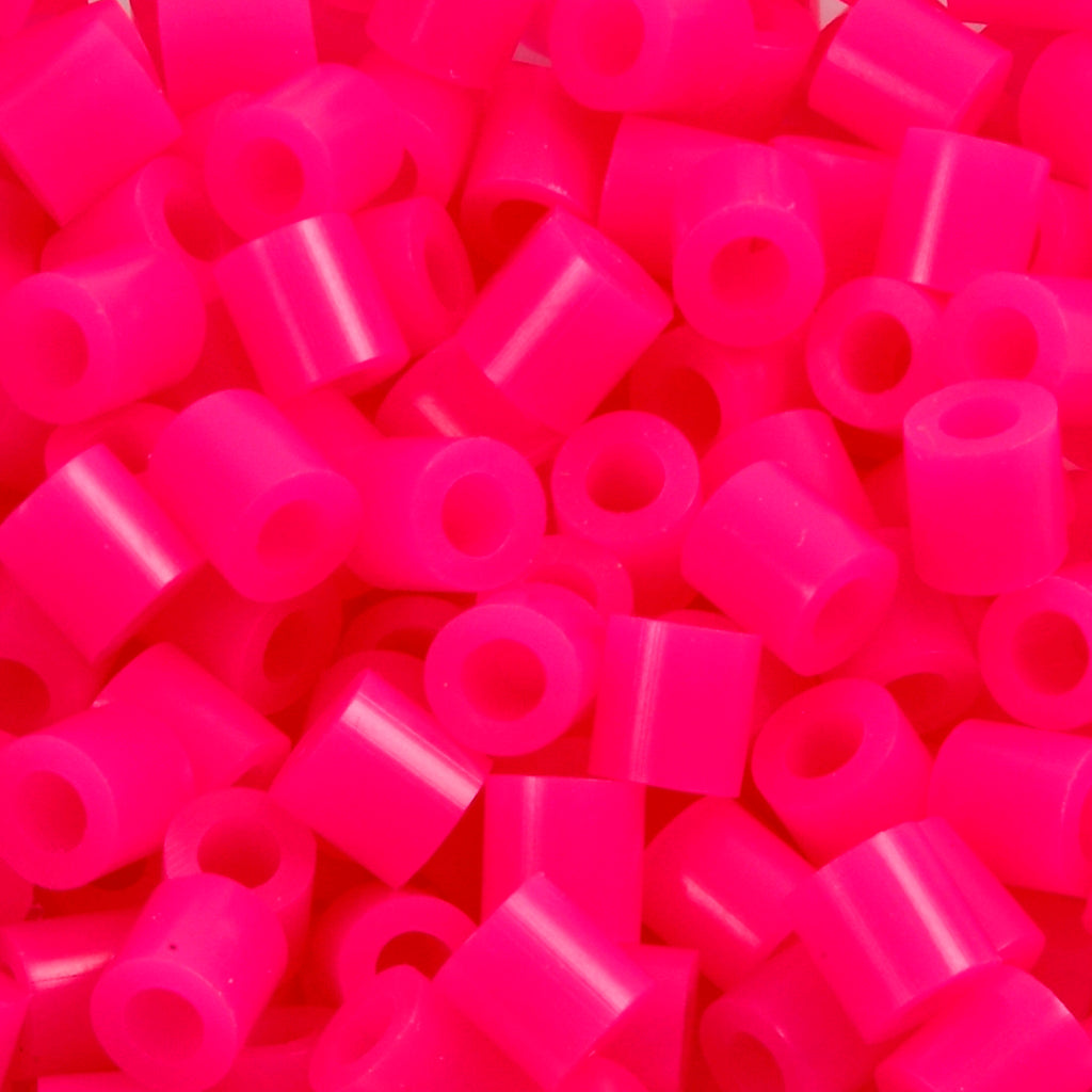 Perline termoadesive Nabbi, misura 5x5 mm, misura buco 2,5 mm, media, ciliegia (32258), 1100 pezzi 1 scatola