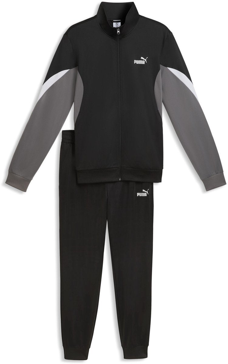 Tuta da ginnastica unisex Puma Ess Block Poly Suit - nera