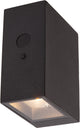 Lucide Bolton - aplique - energía solar - led regulable - 1x1w 3000k - ip54 - sensor de movimiento día noche - negro