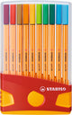 Stabilo Fine Writer Point 88 20 piezas