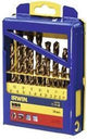 Punte per metallo Irwin HSS 135° titanio, set da 19 pezzi in custodia di metallo: 1,0 - 10,0 mm con incrementi di 0,5 mm - 10502603