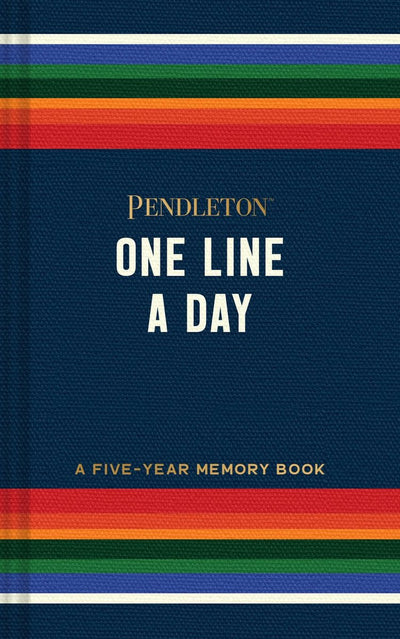 Chronicle books pendleton one line a day - diary for 5 years - a five-year memory book