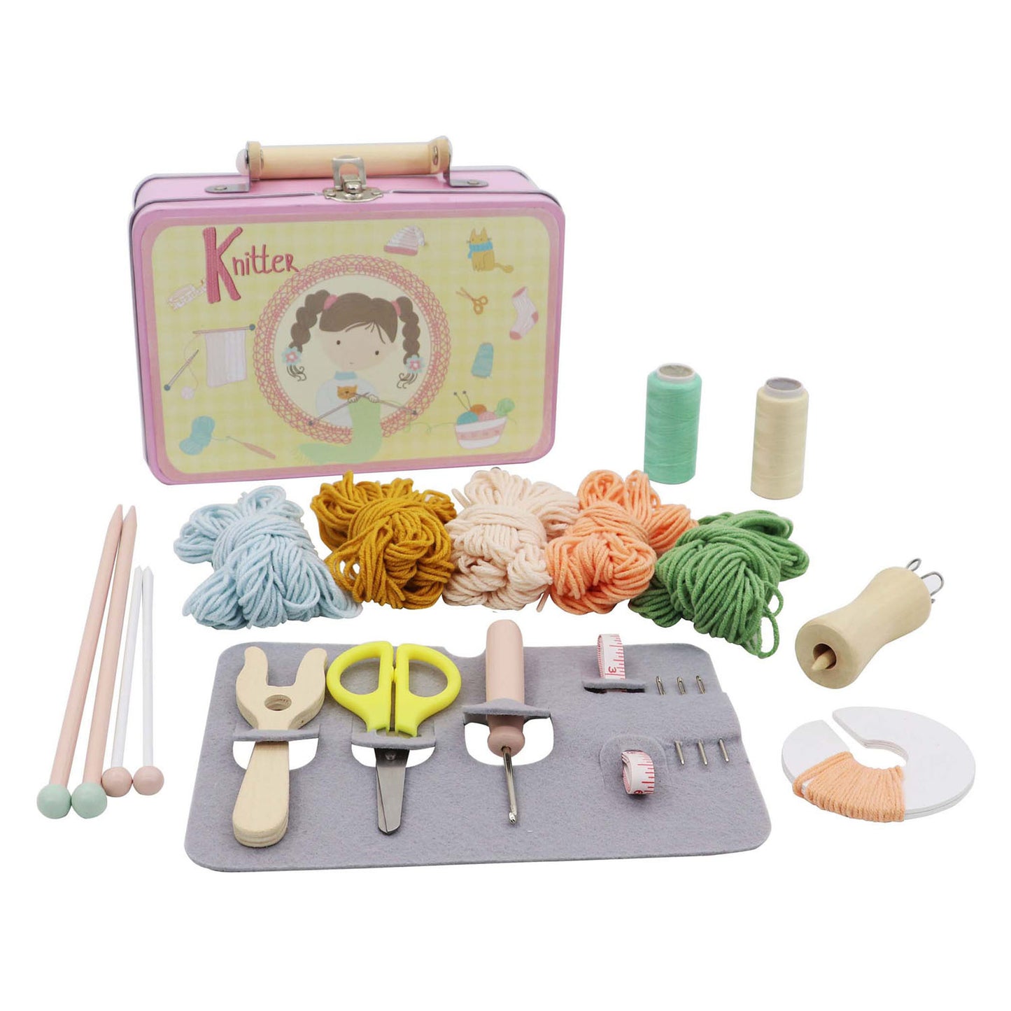 Set de juego para tejer