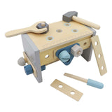 Caja de herramientas portátil de madera, 17 piezas. - afbeelding 3