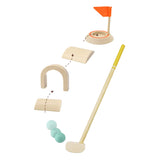 Lobbes houten midget golfset, 8dlg. - afbeelding 1