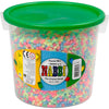 Perline termoadesive Nabbi, misura 5x5 mm, misura buco 2,5 mm, medie, colori pastello, 20000 div 1 secchiello