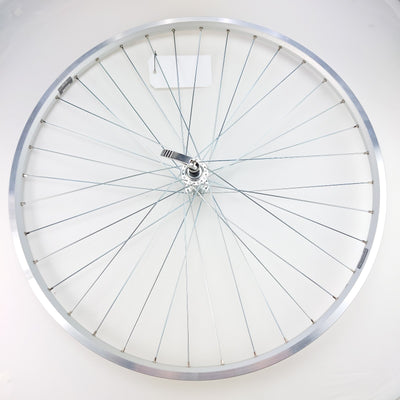 Ruota anteriore 28 Alu Silver ZAC19 OUSTES