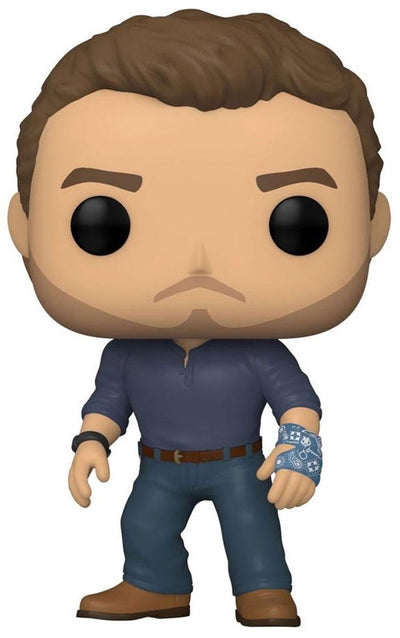 Funko jurassic world - pop! movies owen grady 9 cm verzamelfiguur - multicolours
