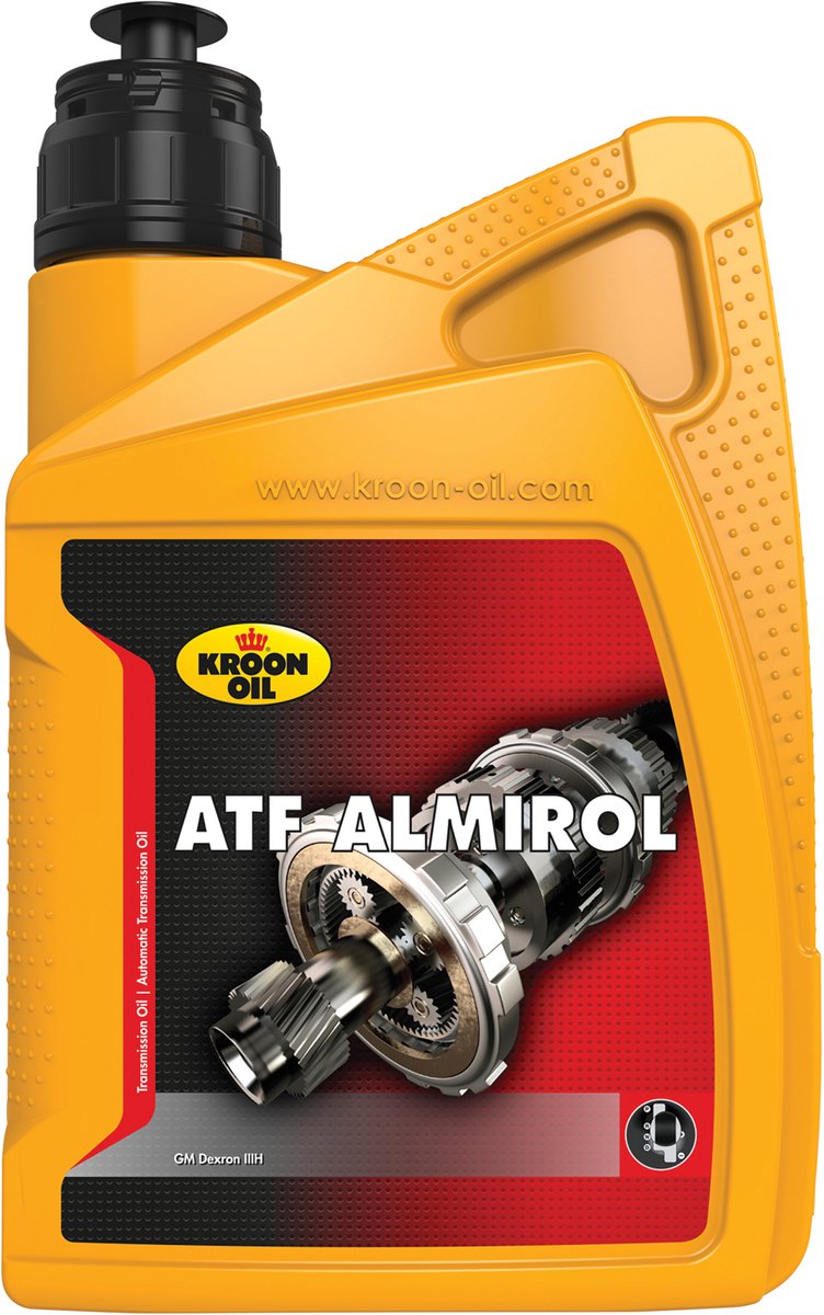 Kroon-oil atf almirol - olio per cambio automatico - dexron iii-h - 1 litro - rosso