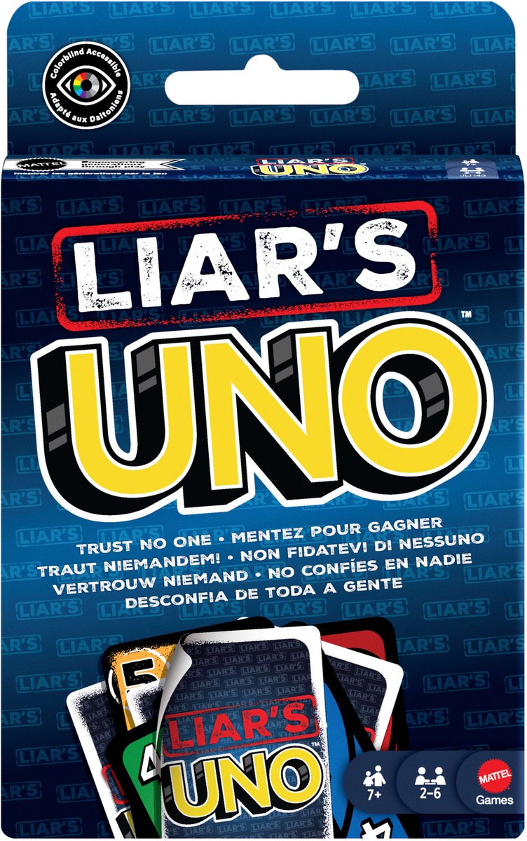 Giochi Mattel Uno Bugiardo