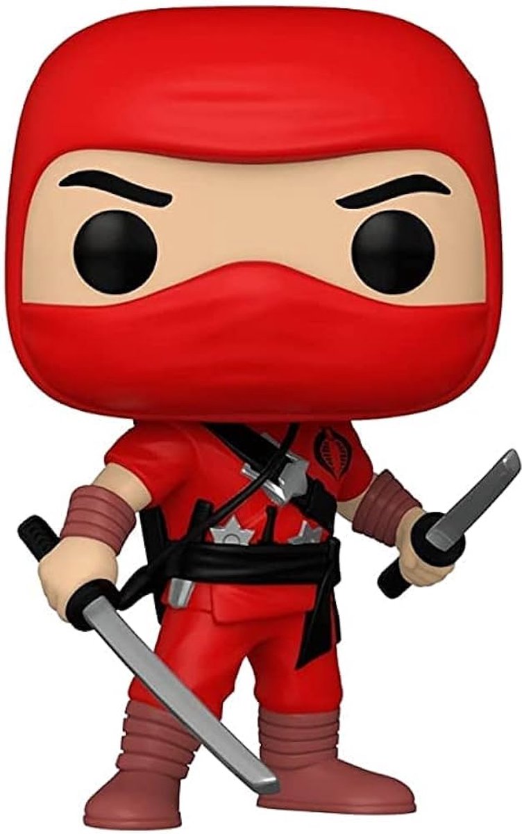 Funkopop! giocattoli retrò ninja rosso #79 gi joe esclusivo