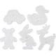 Creativ company jumbo onderplaten set 5 stuks
