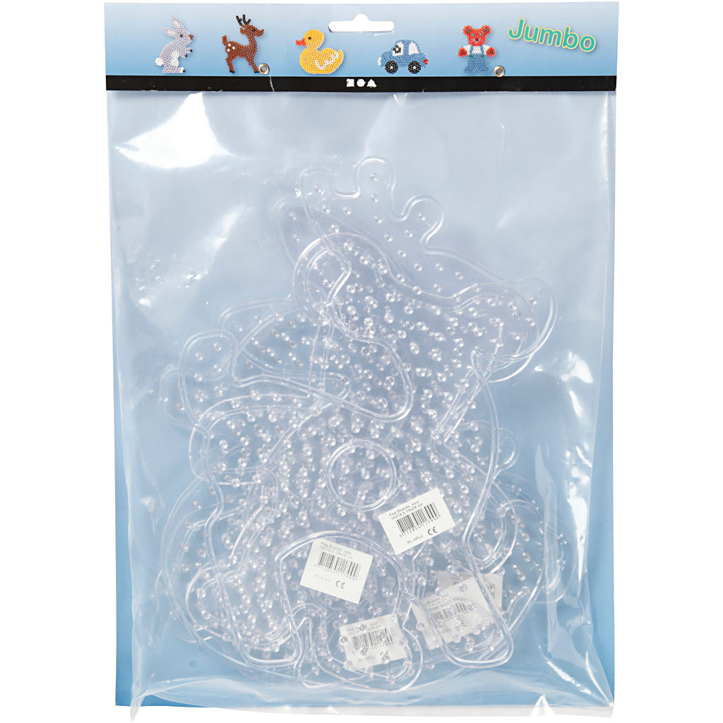Creativ company jumbo onderplaten set 5 stuks