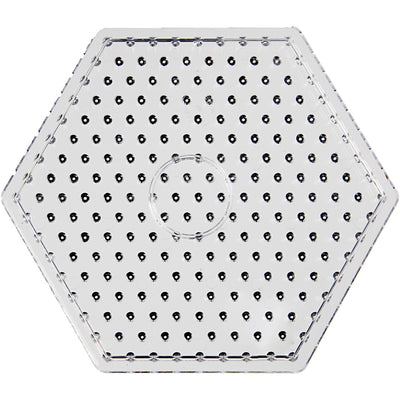 Placa base Creativ Company, hexagonal, tamaño 17,5x17,5 cm, jumbo, transparente, 1 unidad