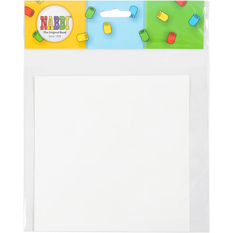 Papel de planchar Nabbi, tamaño 16x16 cm, transparente, 8 hojas 1 caja