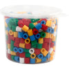 Perline termoadesive Nabbi, misura 10x10 mm, misura buco 5,5 mm, jumbo, colori standard, 550 div 1 scatola