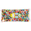 Perline termoadesive Nabbi, misura 10x10 mm, misura buco 5,5 mm, jumbo, colori extra, 3200 div 1 scatola