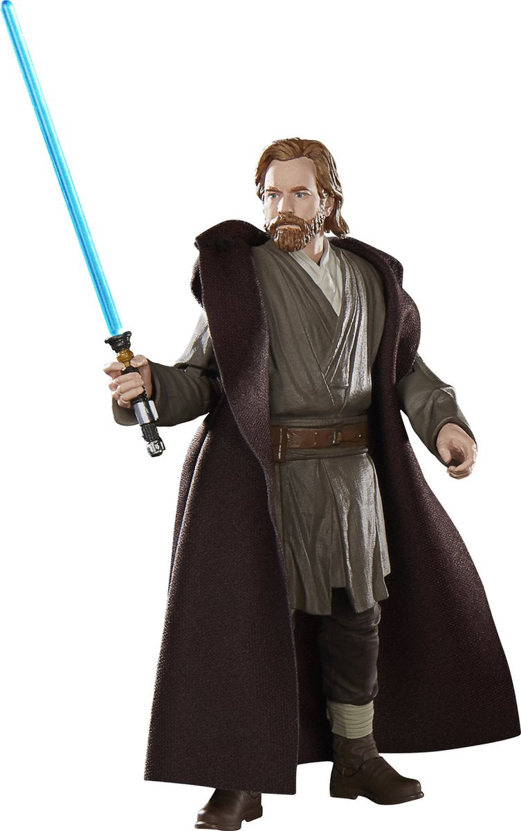 Disney hasbro star wars action figure obi-wan kenobi (jabiim) - serie nera 2022 15 cm multicolori