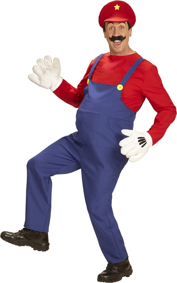 Peto mario fontanero finidi para fiestas