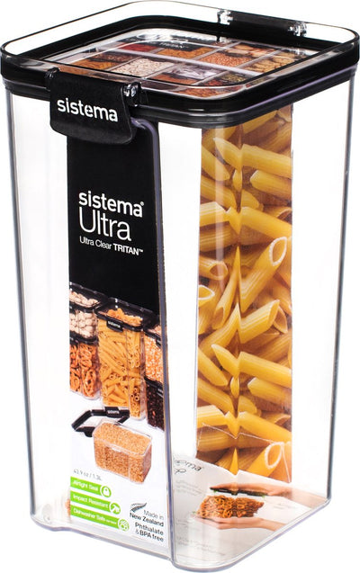 Caja de almacenamiento Sistema ultra cuadrada - 1,3l