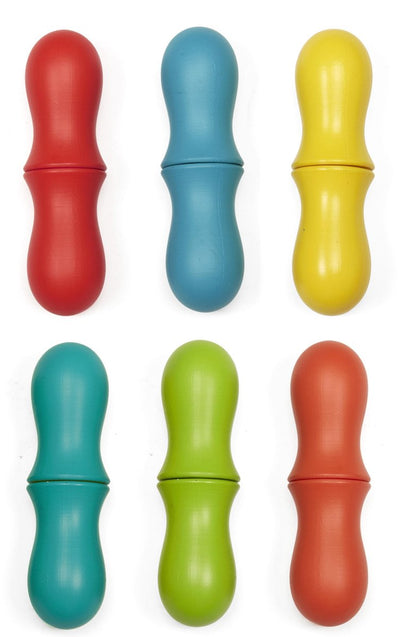 Soporte para mazorcas de maíz Kikkerland - soporte para verduras - juego de 6 - en diferentes colores - prácticos accesorios para barbacoas y cenas