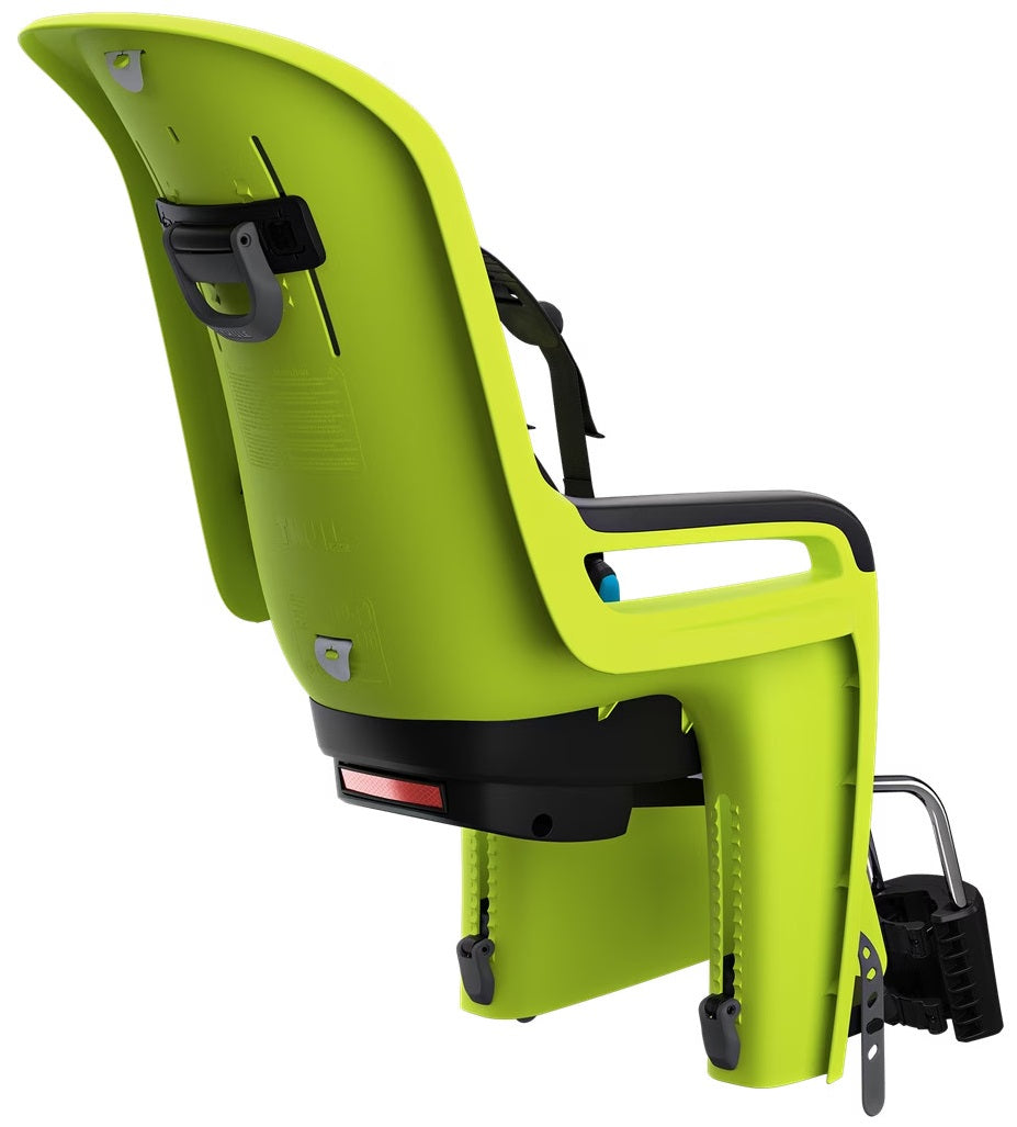 Asiento infantil Thule detrás de viaje a lo largo de las 2 para confirmar el marco Zen Lime