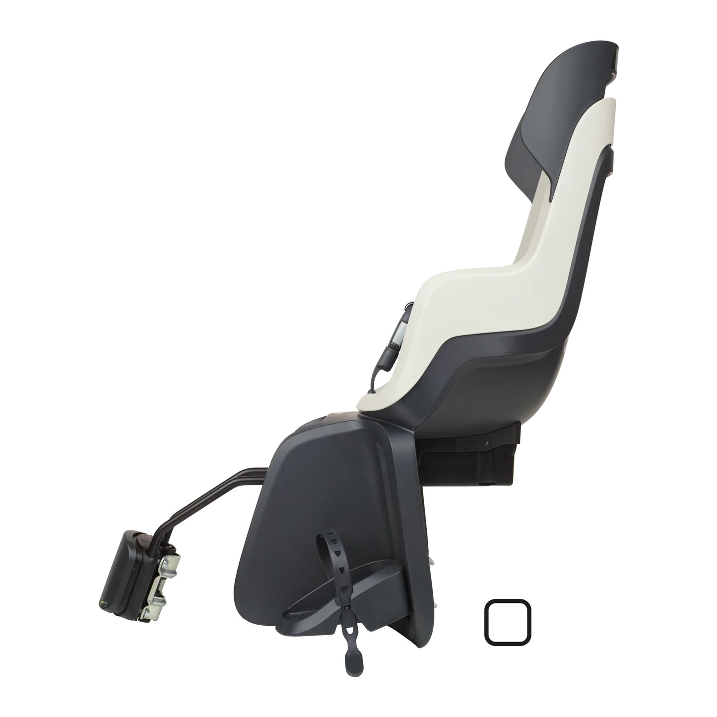 Bobike kinderzitje achter go maxi met slaapstand - framebevestiging (ff) - vanilla cup cake