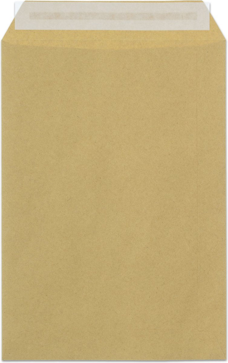 Raadhuis akte envelop - 162x229mm - c5 - kraft - met plakstrip - 500 stuks - rd-303597