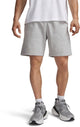 Pantalones cortos Under Armour UA Rival Fleece - Gris Pantalones deportivos para hombre - Mod Grey Light Heather - Blanco