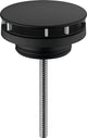 Hansgrohe waste fitting not closable, for washbasins matt black