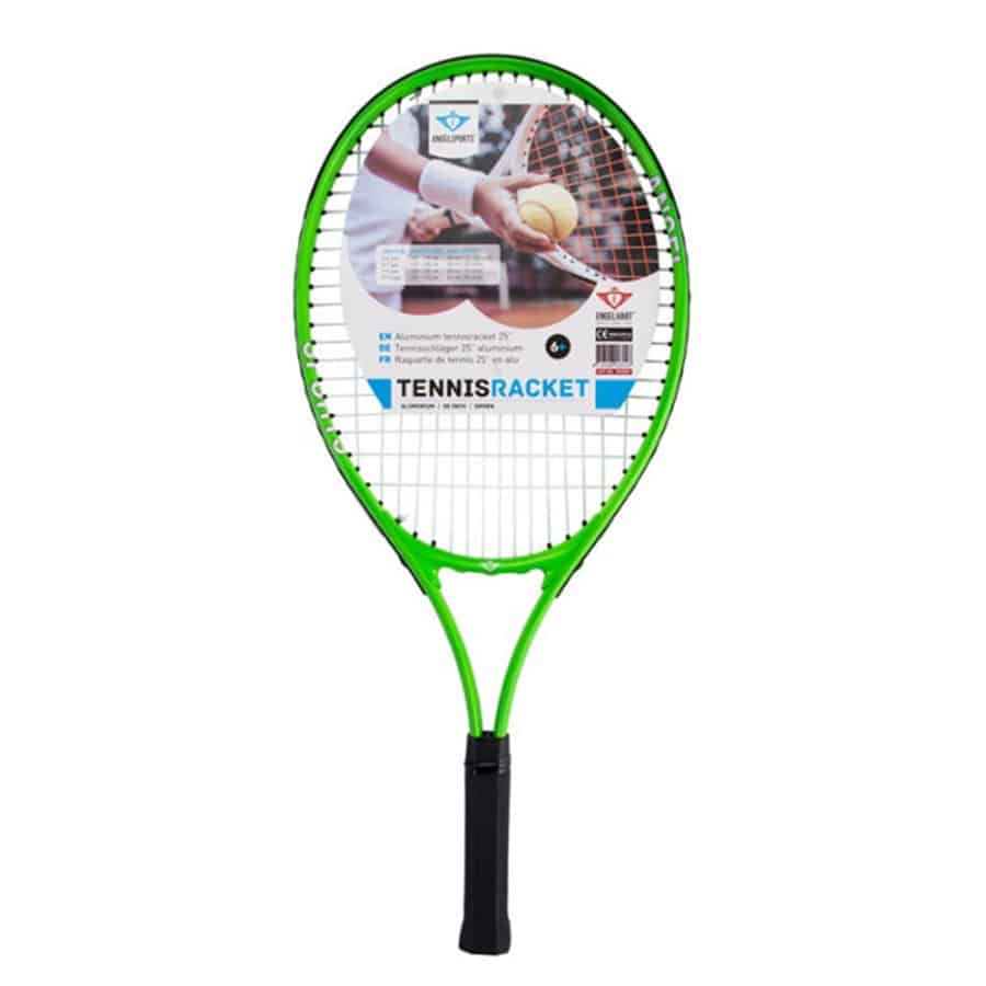 Engelhart Tennis Racket da 25 pollici in alluminio verde