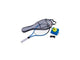 Bola de raqueta con entrenador de tenis en azadas de Angel Sports