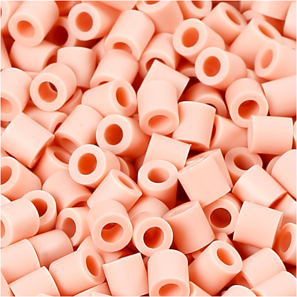 Perline fotografiche Nabbi, misura 5x5 mm, misura buco 2,5 mm, media, rosa (18), 6000 pezzi 1 scatola