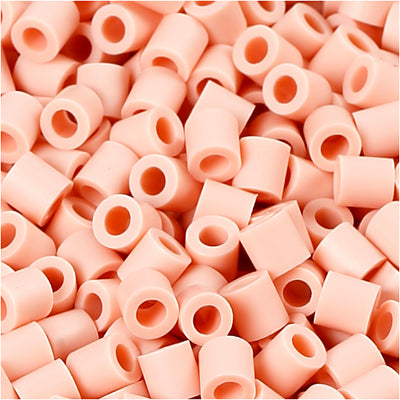 Cuentas fotográficas Nabbi, medidas 5x5 mm, medida agujero 2,5 mm, medianas, rosa (18), 6000 piezas 1 caja