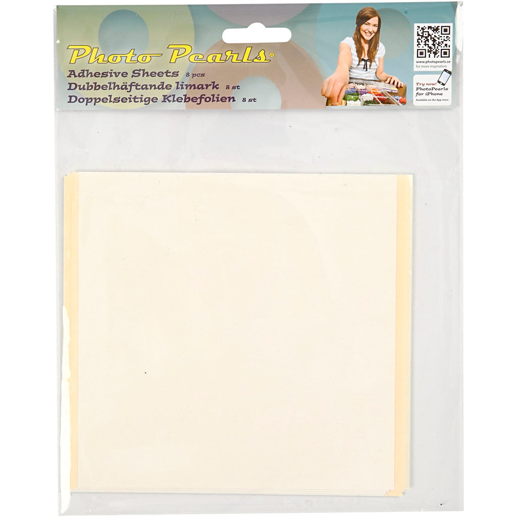 Creativ Company Photo Beads Kleffolie 15x15cm, 8 sheets