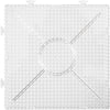 Creativ Company Photo Pears Subplate Clear Square 15x15cm, 2st.