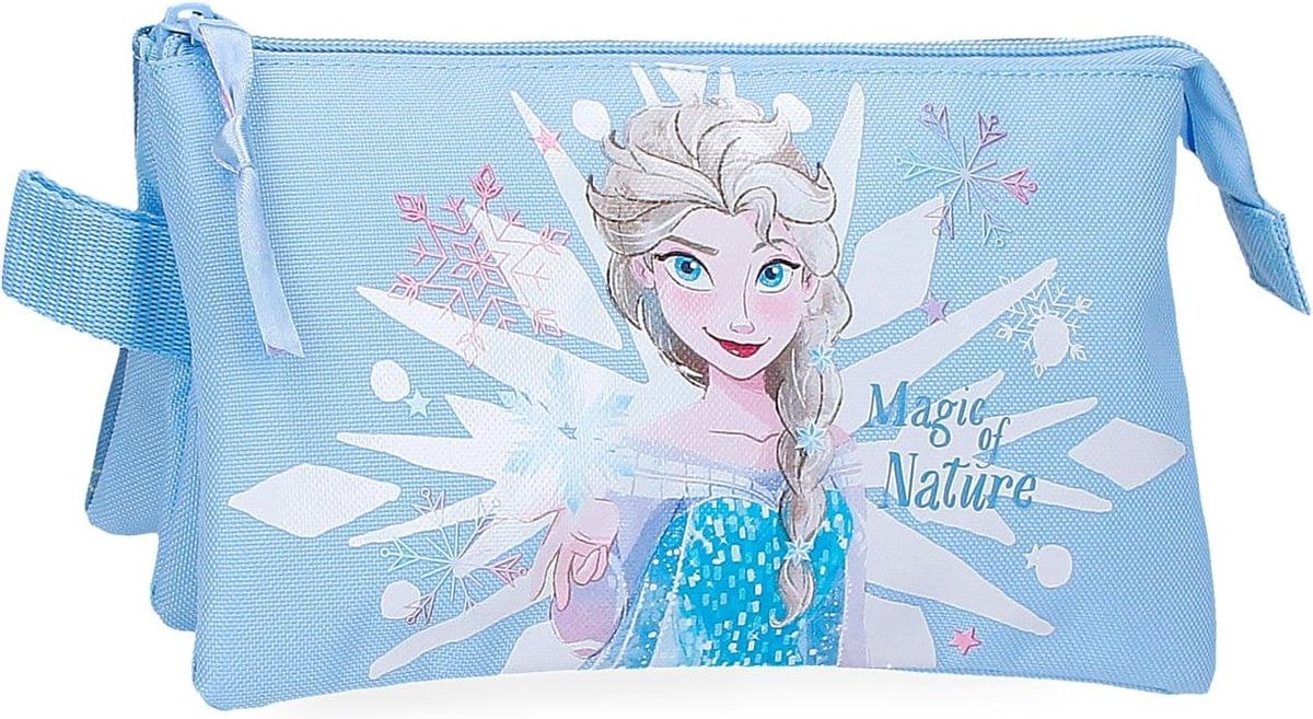 Astuccio Jim Jam Astuccio Disney Frozen 3 scomparti con 2 cerniere