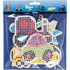 Piastra base Creative Company, auto, aereo, barca, trattore, autobus e bicicletta, dimensioni 9x9,5 + 11x16 cm, media, 6 pezzi 1 scatola