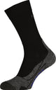 Falke tk2 cool anti-blaar dik lyocell functioneel materiaal wandelsokken heren zwart - maat 42-43