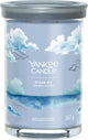 Yankee Candle - vela perfumada de vaso grande Ocean Air - 100 horas de combustión - dos mechas
