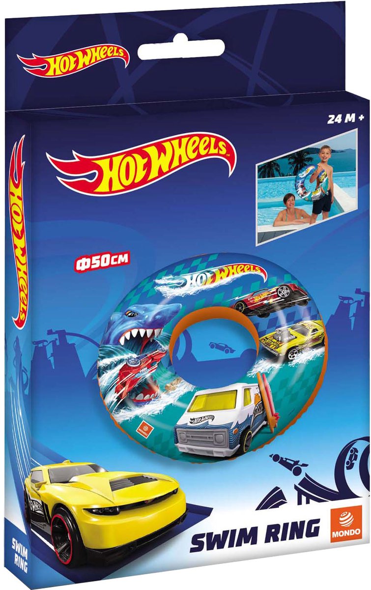 Hot wheels mondo swimming ring, 50cm