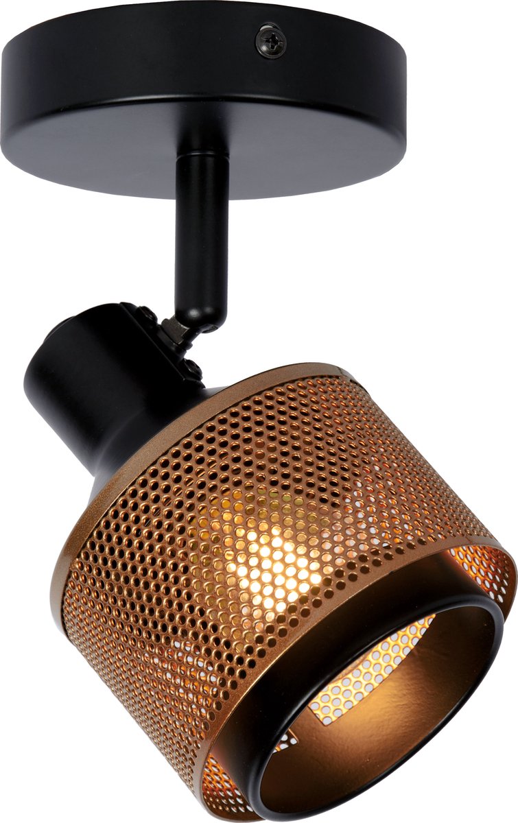 Lucide Rafa - faretto da soffitto (lampada da soffitto) - 1xe14 - nero